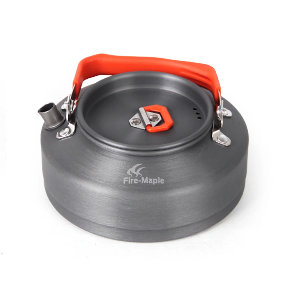 Легкий портативный чайник Fire Maple легкий с фильтром для чая и сетчатым мешком