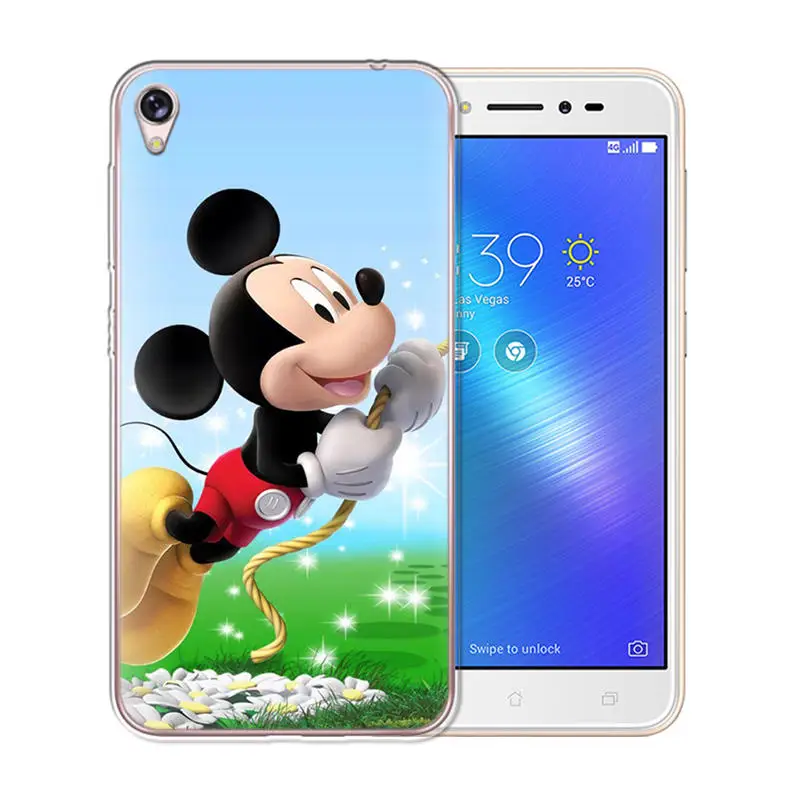 Модный чехол для Asus Zenfone Live ZB501KL, 5,0 дюймов, чехол, мягкий, силиконовый, TPU, etui, чехол для телефона, Капа, funda etui, оболочка, милый