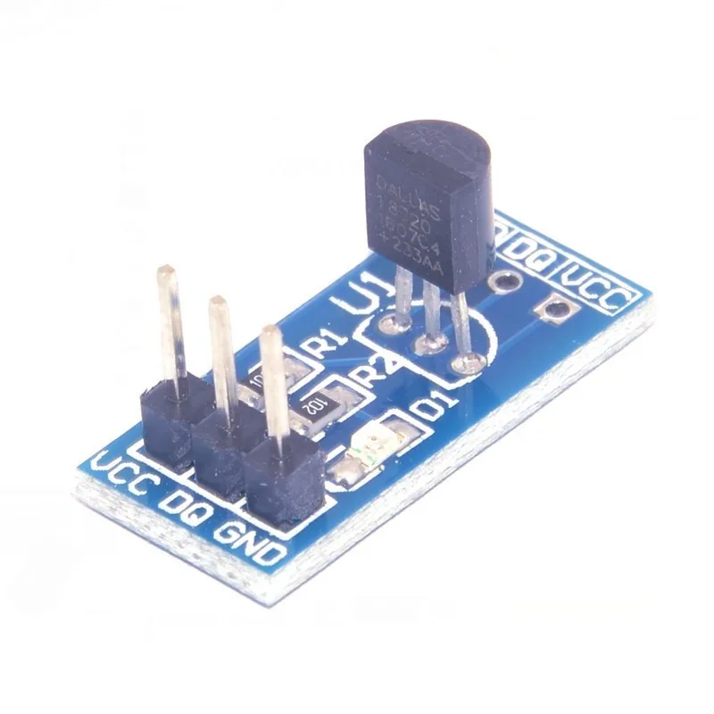 Thinary Electronic DS18B20 DS18820 модуль датчика измерения температуры для arduino|Интегральные