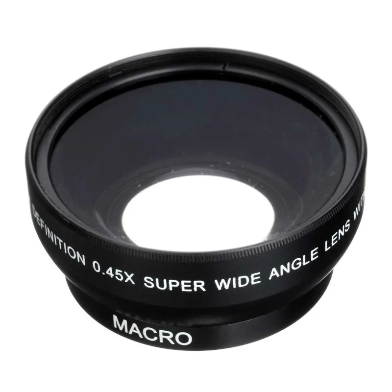 49 мм 0.45X широкоугольный макрообъектив для камеры sony NEX5C NEX3C NEXC3 NEX5N - купить по