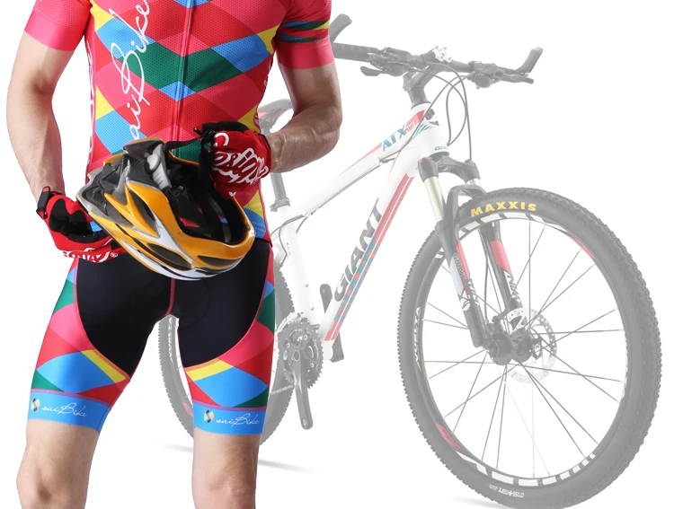 Saibike Велоспорт одежда fietskleding wielrennen zomer heren ropa ciclismo женский набор мужские про команды летние шорты и тренировочные майки