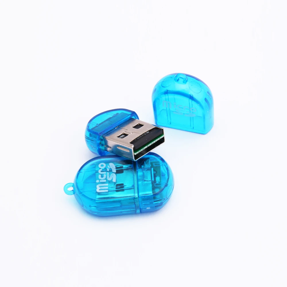 Прозрачный кардридер для Micro SD карт памяти USB 2 0|micro sd card reader|sd readercard reader usb 2.0 |