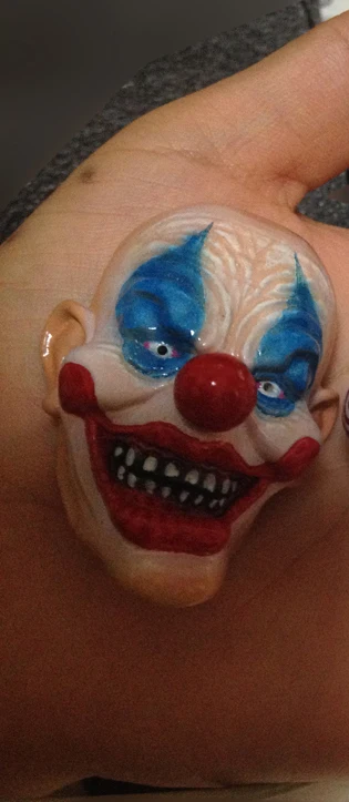 Новая изысканная мини-маска солдата в масштабе 1/6 клоун для коллекции фанатов |