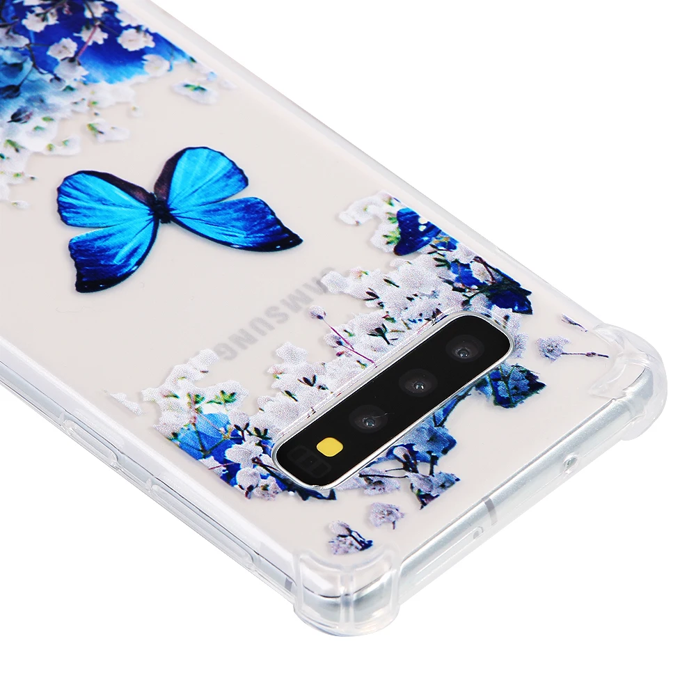 Флип кейс из искусственной кожи для Samsung galaxy S10 S10E SPlus кожаный чехол с принтом