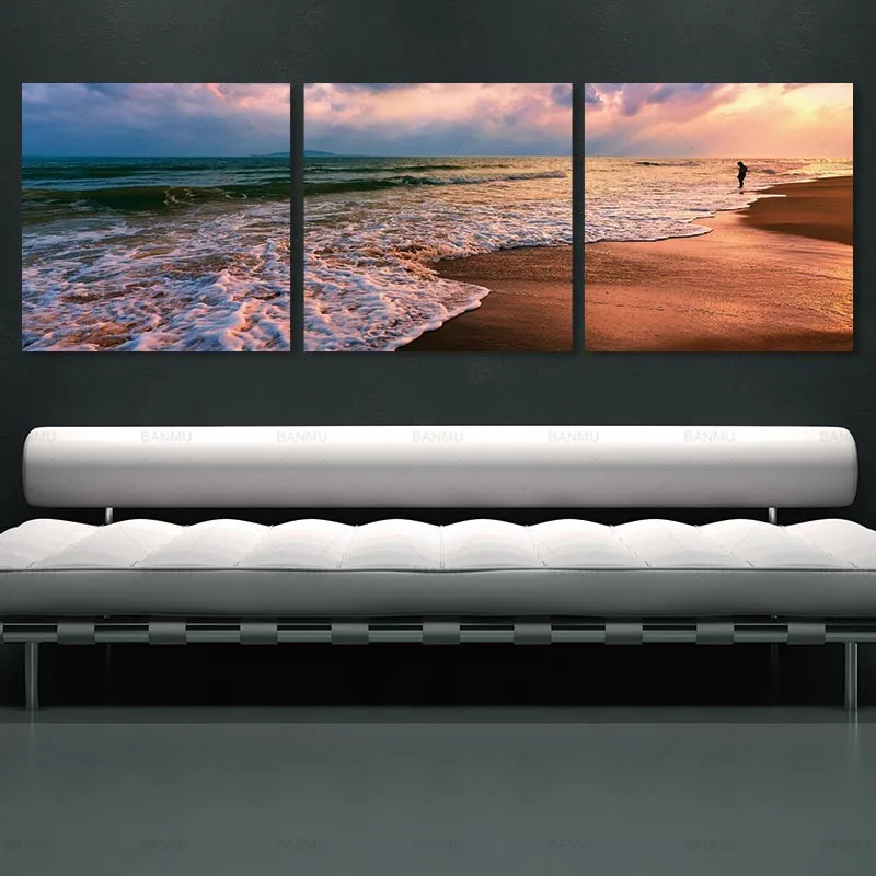 

Canvas Painting Wall poster painting Picture abstract seascape Art Pictures art print on canvas decoration for living room