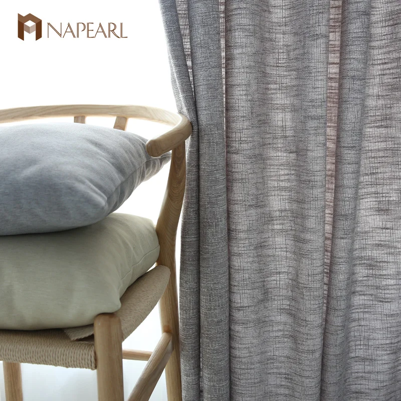 Однотонные современные шторы NAPEARL 1 шт. декоративные занавески для двери спальни