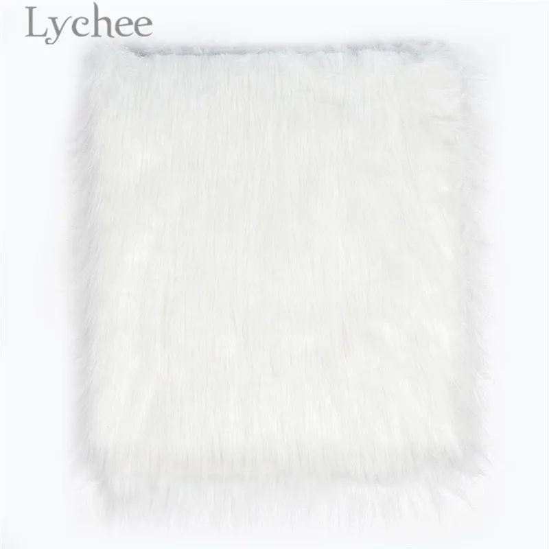 Плюшевая игрушечная ткань Lychee Life 50 см x 175 высококачественная из искусственного