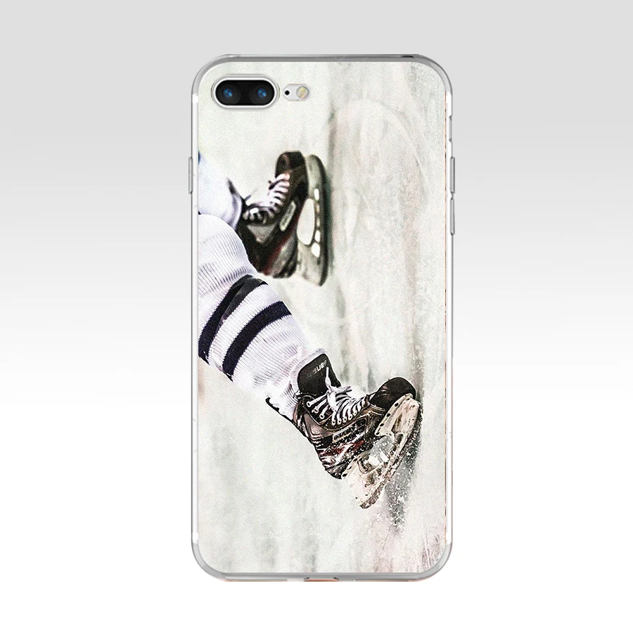 160WE I love ICE Hockey Мягкий ТПУ силиконовый чехол для Apple iPhone 6 6s 7 8 plus чехол - Цвет: 3