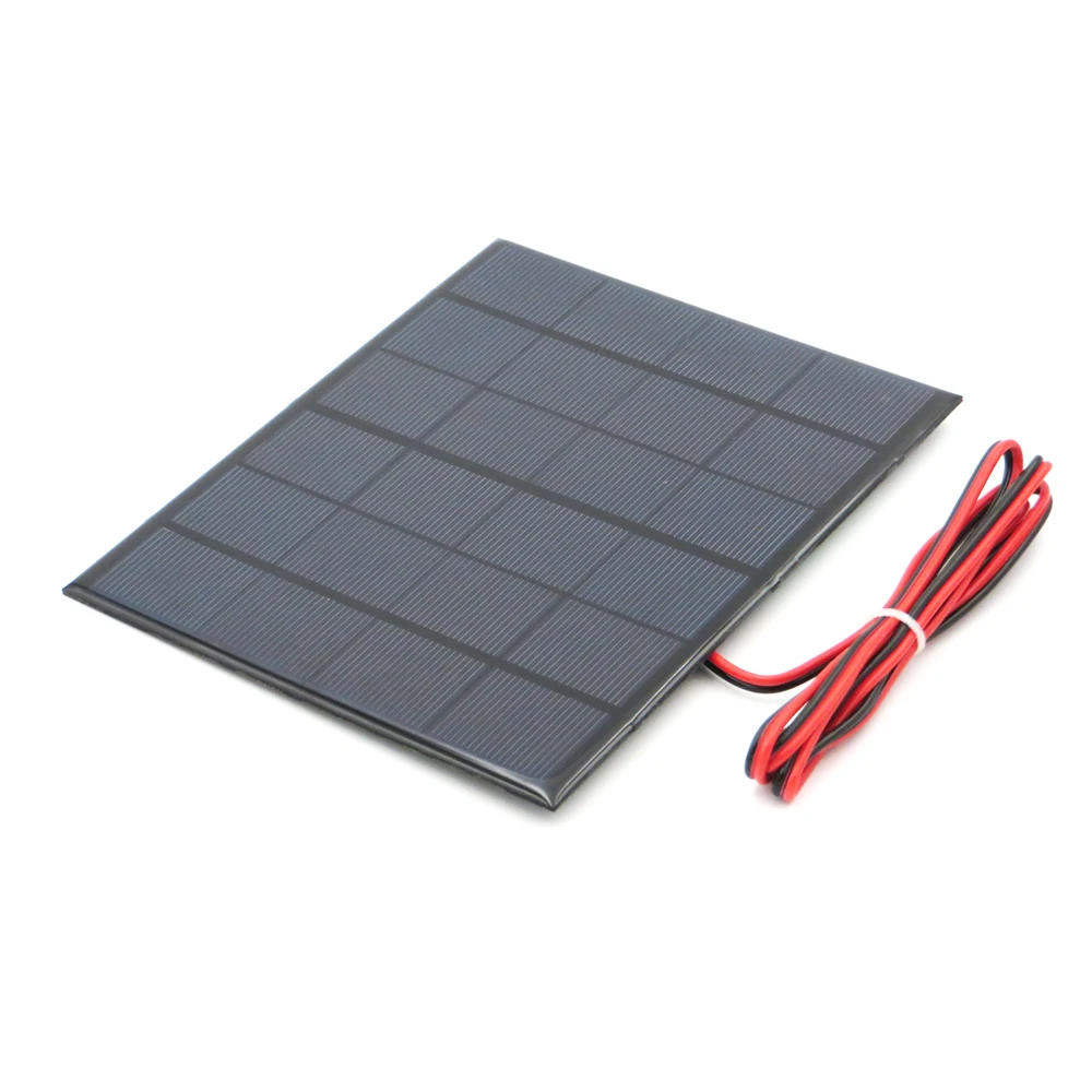 6 в 3,5 Вт солнечная панель портативная мини Sunpower DIY модульная система для солнечной лампы Аккумуляторы для игрушек зарядное устройство для телефона 6 в ватт вольт