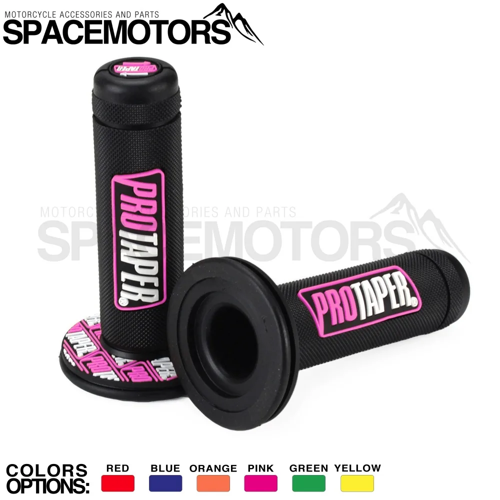 Резиновый розовый зажим Protaper 7/8 дюйма для руля внедорожного велосипеда пробного