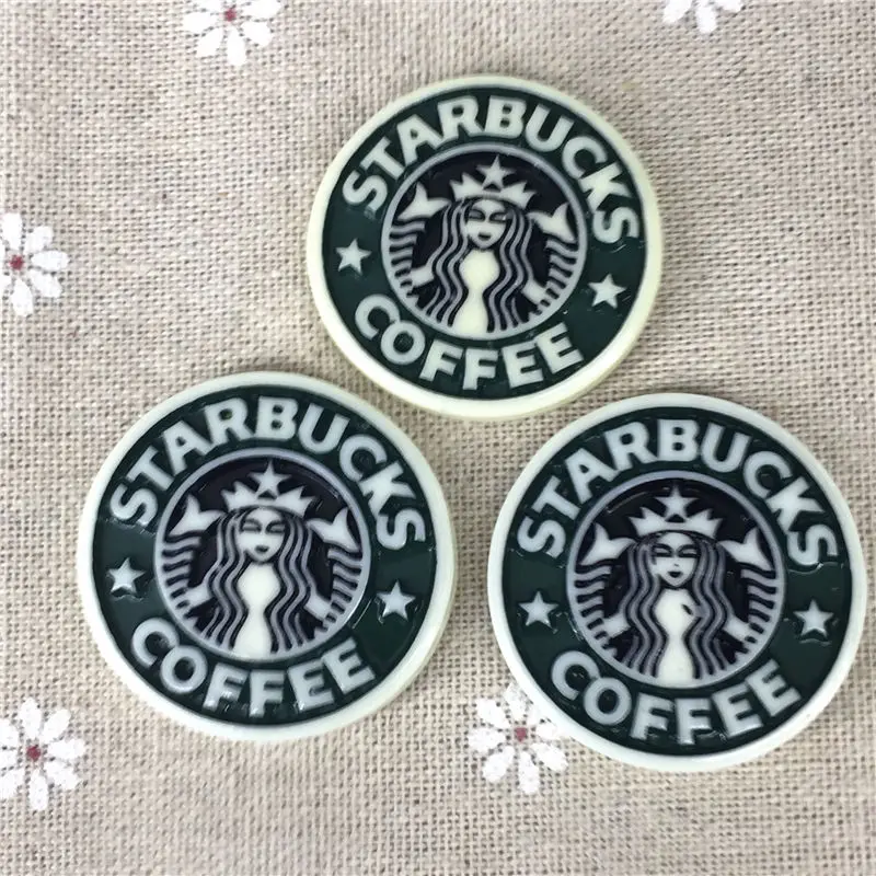 

Free shipping!resin star coffee cameo,resin circular Cameo.Resin cameo Flatback Cabochon for hair bow center/phone accessory