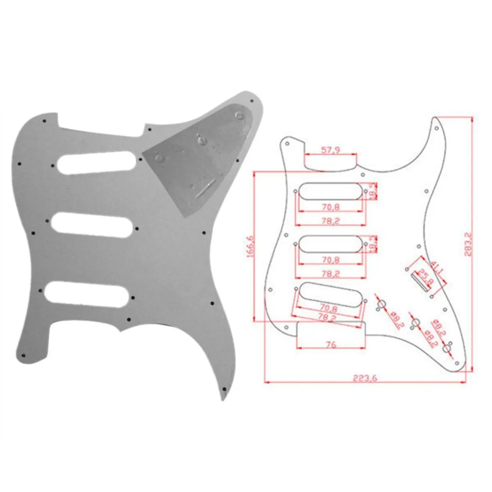 ST электрогитара pick guard царапина пластина для современного стиля pick Guard аксессуары для гитары