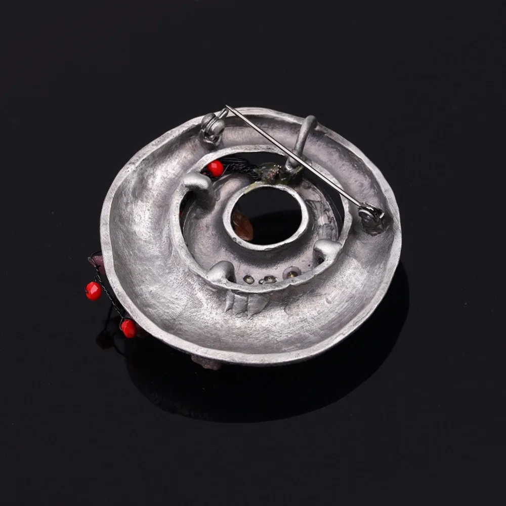 Лидер продаж имитация узора улитки броши Хрустальная Брошь со стразами булавки