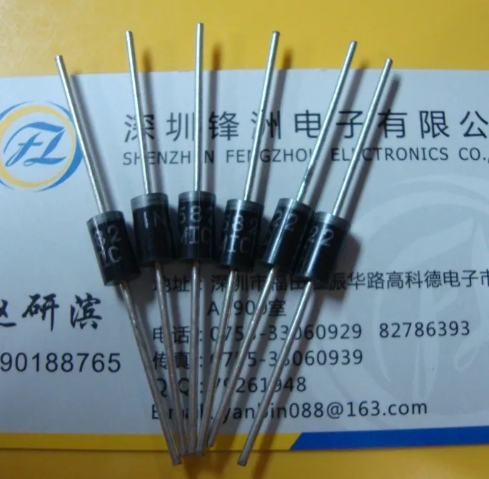 (100 шт.) IN5406 1N5406 3A600V выпрямительный диод Новый|diode 1n5406|diode 100pcsdiode rectifier |