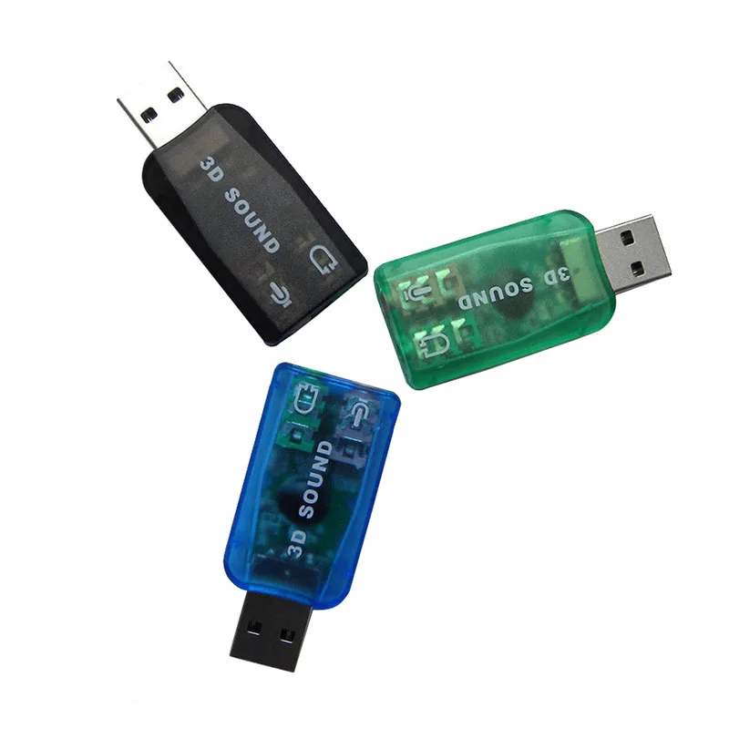 USB 2 0 Звуковая карта аудио 5 1 внешняя звуковая Звуковой адаптер микрофон динамик