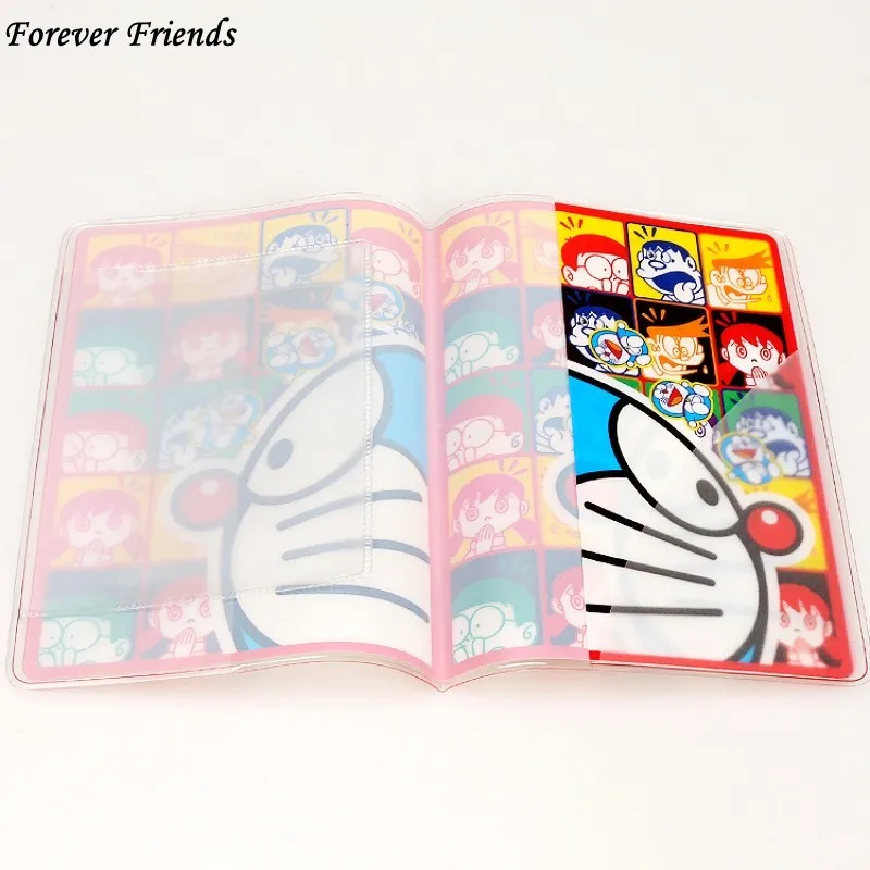 Набор для загранпаспорта Doraemon из ПВХ Обложка паспорта Мультяшные документы на