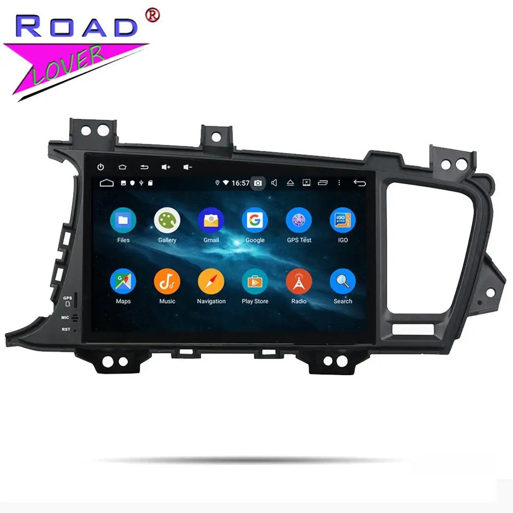 Roadlover Android 9 0 Автомобильный мультимедийный плеер для KIA K5 Optima 2014 Стерео gps