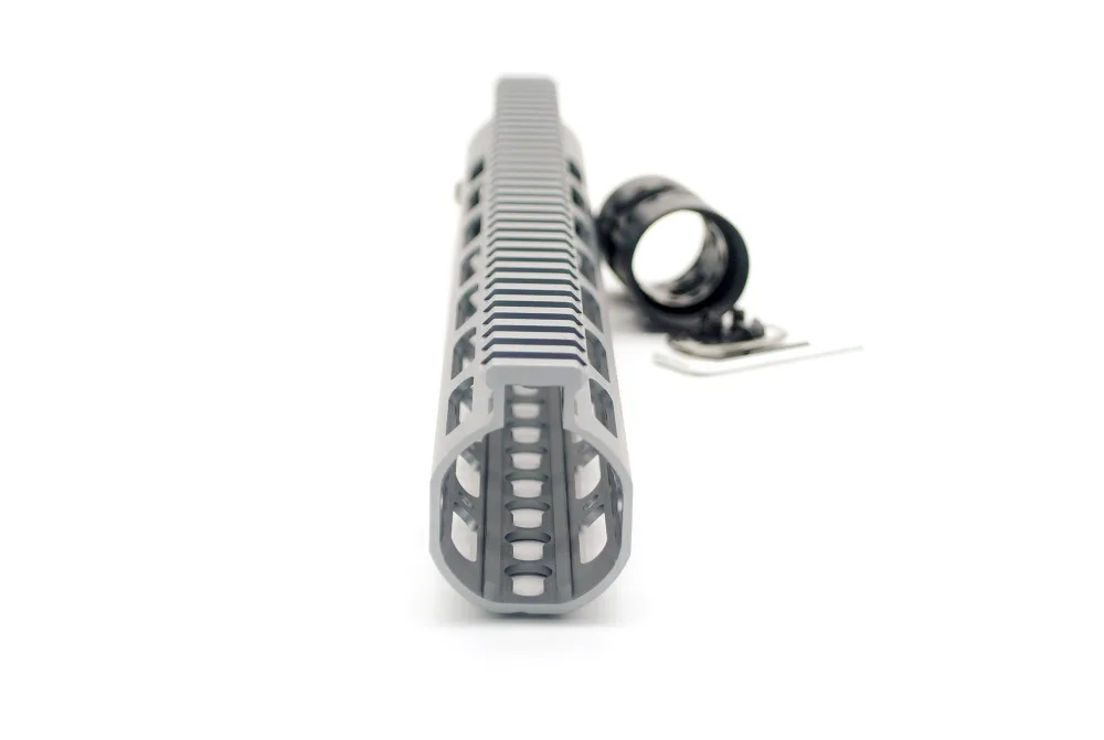 Высокое качество бесплатно поплавок серый 13 5 дюйма Длина Keymod Handguard для M16 AR 15 M4|free