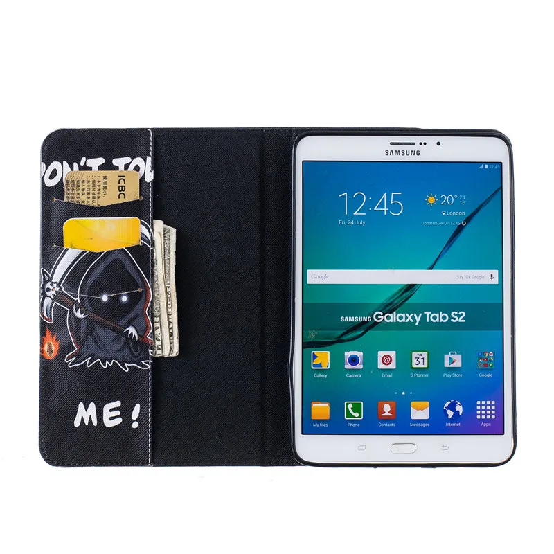 Fashion Cartoon Animal Leather Stand Flip Smart Case for Samsung Galaxy Tab S2 8.0 T710 T715 Tablet Book Cover | Компьютеры и офис