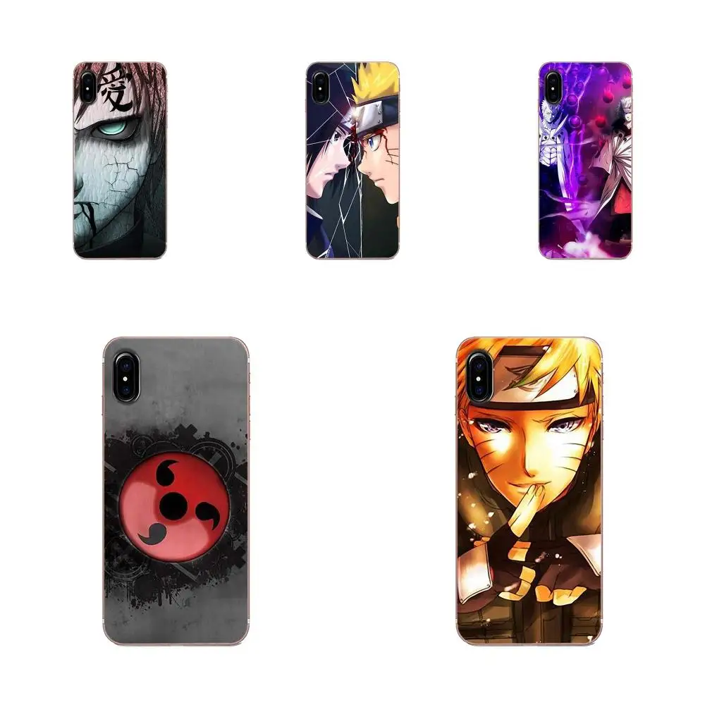 Модный тонкий чехол для Samsung Galaxy Note 5 8 9 S3 S4 S5 S6 S7 S8 S9 S10 mini Edge Plus Lite Naruto Sasuke