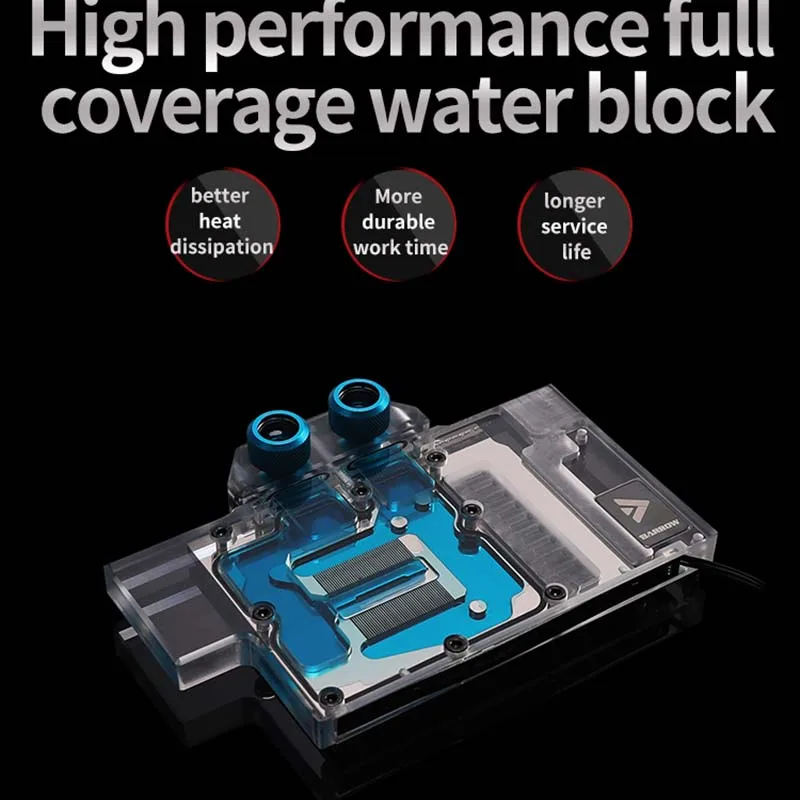Кулер для воды Barrow с полным покрытием графический блок ZOTAC RTX2070 8GD6 MINI OC 5 В|Кулеры и