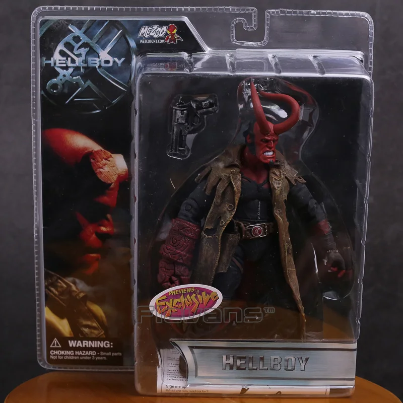 MEZCO Hellboy ПВХ фигурка Коллекционная модель игрушки