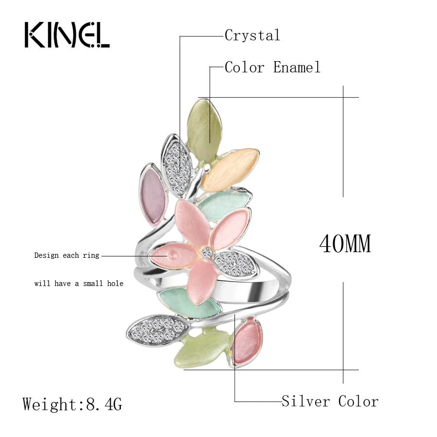 Новинка 2017 модные разноцветные эмалевые кольца для женщин обручальное кольцо с