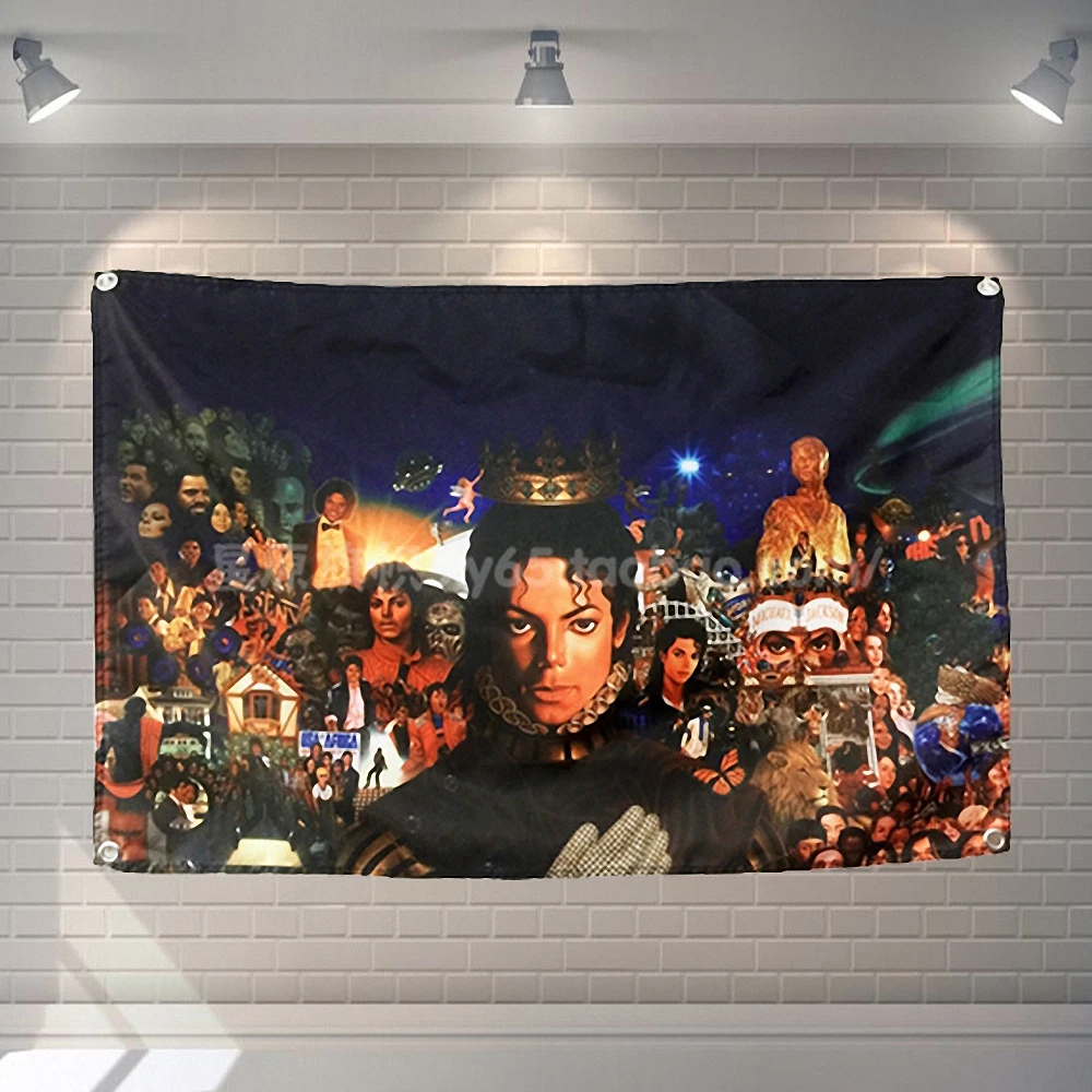 Майкл Джексон музыкальная группа баннеры настенные флаги висячая Картина