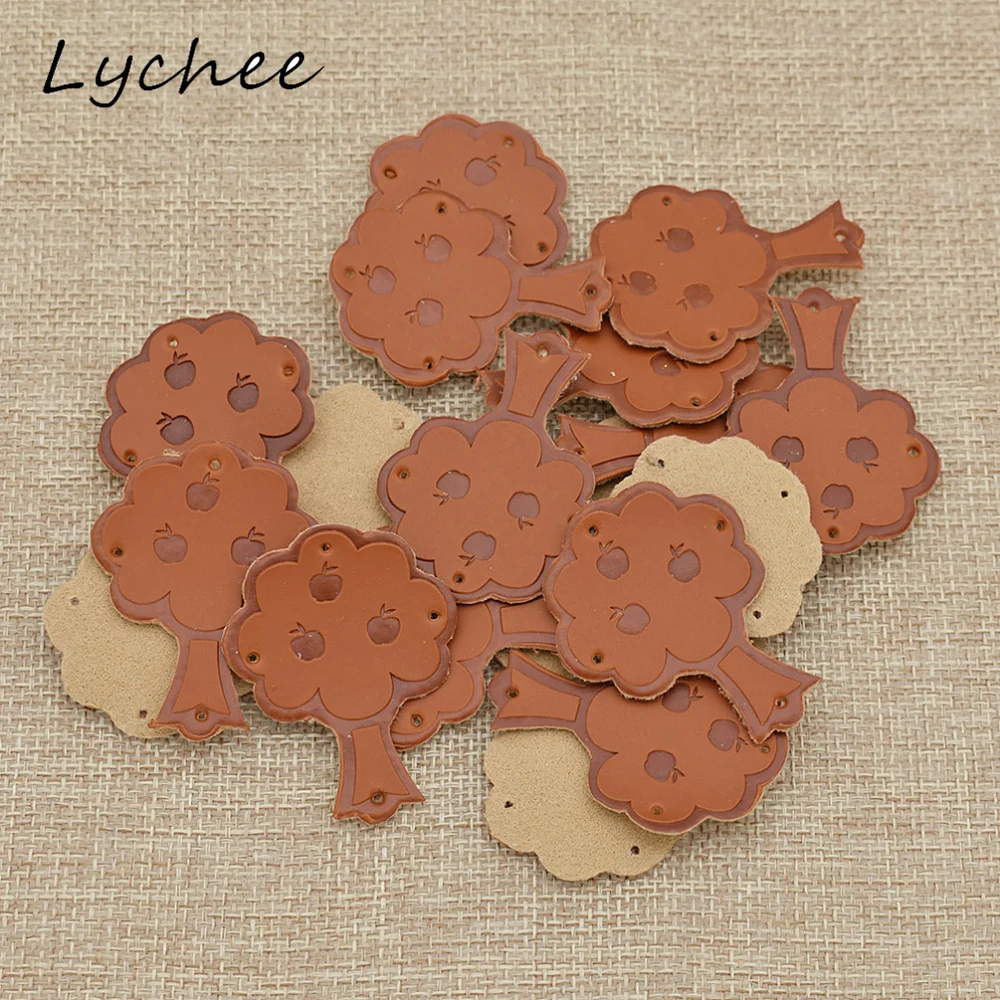 Lychee 20 шт. уникальные коричневые фруктовые деревья искусственные одежда из