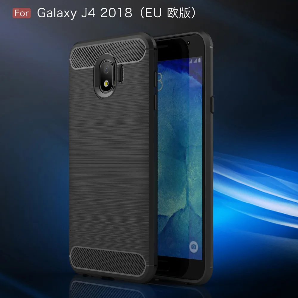 Для samsung Galaxy S9 Plus Роскошные углеродного волокна ТПУ силиконовый чехол для S8 s8 плюс