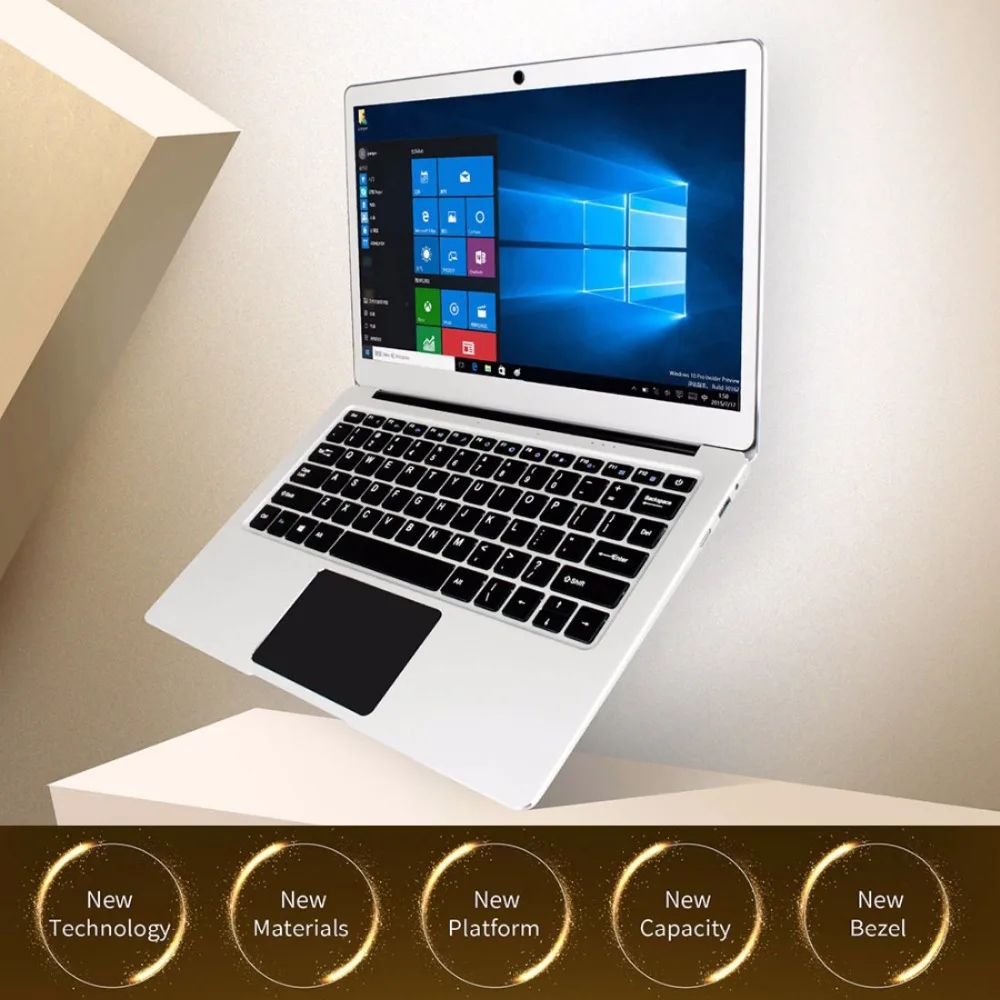 Джемпер EZbook 3 Pro Ноутбук 13 дюймов 6 ГБ 64 ГБ/128 9600 мАч Батарея Windows 10 четырёхъядерный