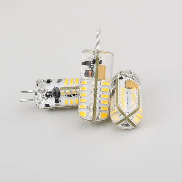 Капсула G4 светодиодная с защитой от IP 48 светодиодов 3014SMD супер яркая 12 В