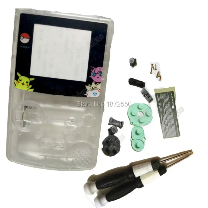 Горячая Распродажа Обложка из игры для Gameboy Цвет GBC Подушечка Для Корпус оболочки
