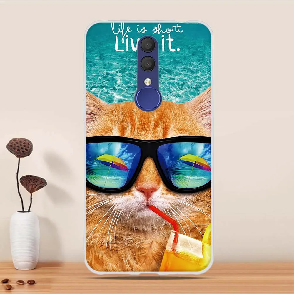 Мягкий чехол из ТПУ для Alcatel 1x2019 силиконовый телефона защитный | Мобильные