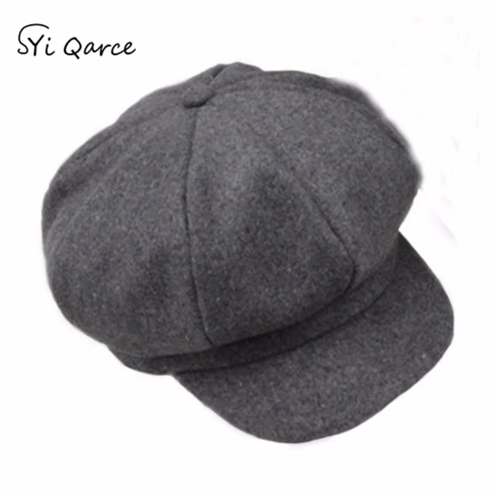 SYi Qarce/Детская кепка восьмиугольный винтажный Регулируемый головной убор для От 2