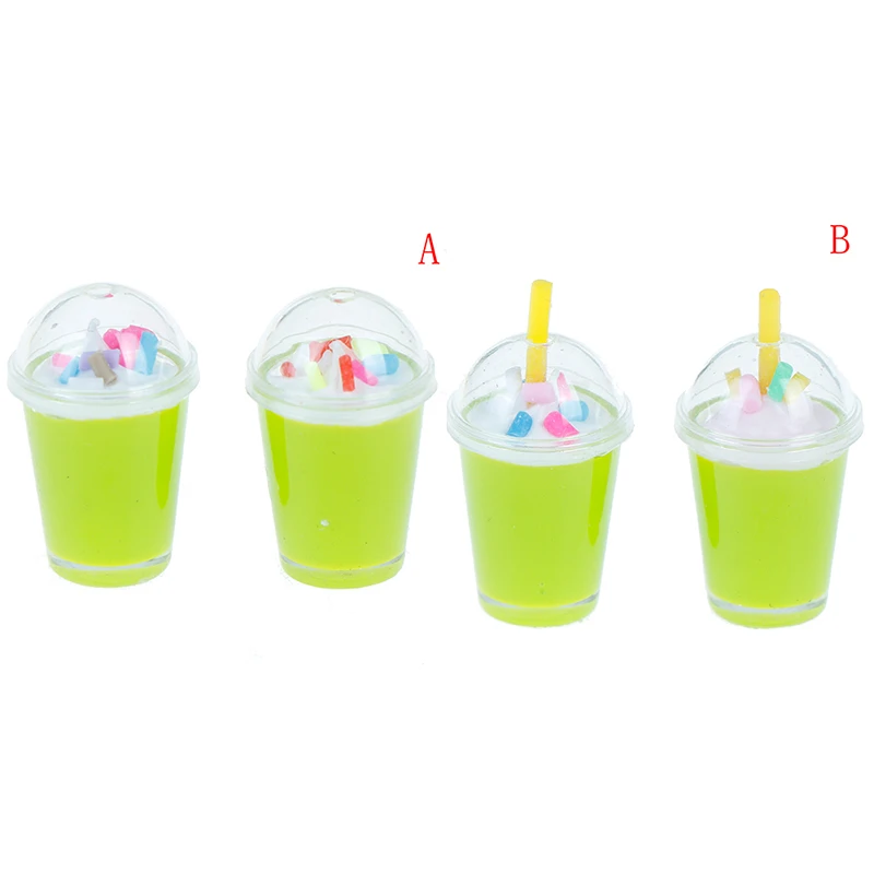 2 шт. миниатюрная кофейная чашка из смолы модель мороженого маття имитация чашки