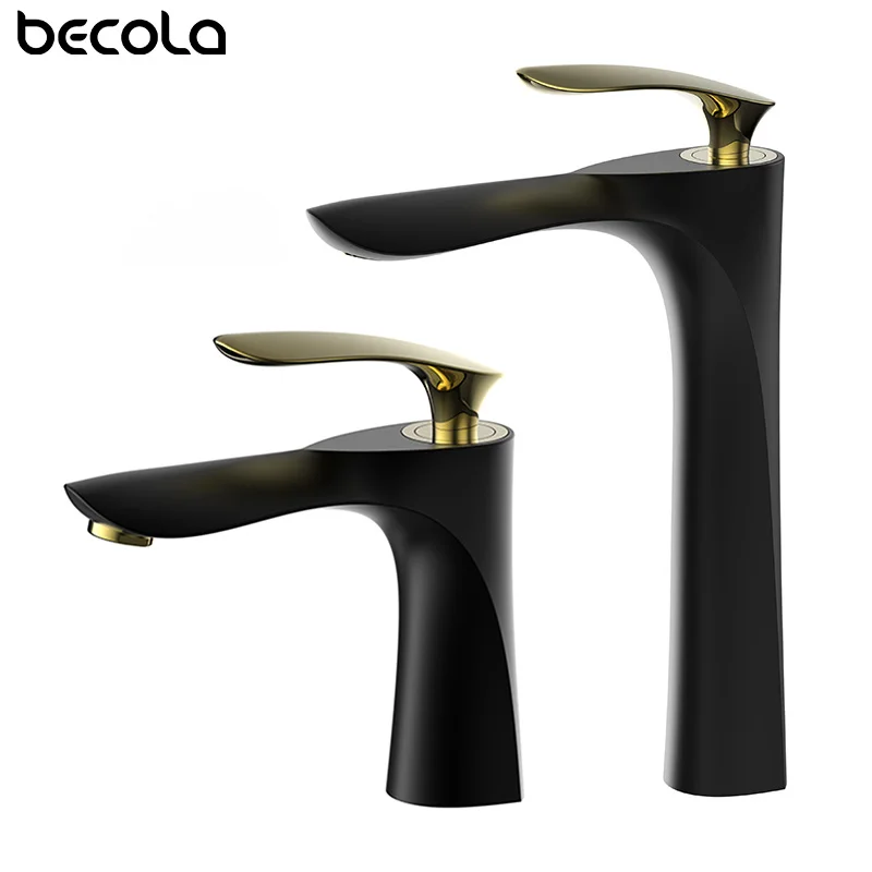 

Free Shipping White/Gold/Black Basin Vanity Sink Faucet Single Handle Chrome Bathroom Mixer Deck Mounted 10 Color For Choice Tap