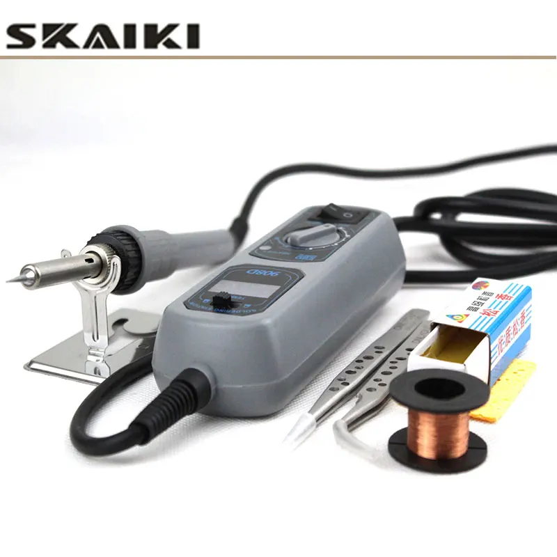Оптовая продажа Skaiki 908D наборы 220 В 110 Электрический паяльная станция портативный