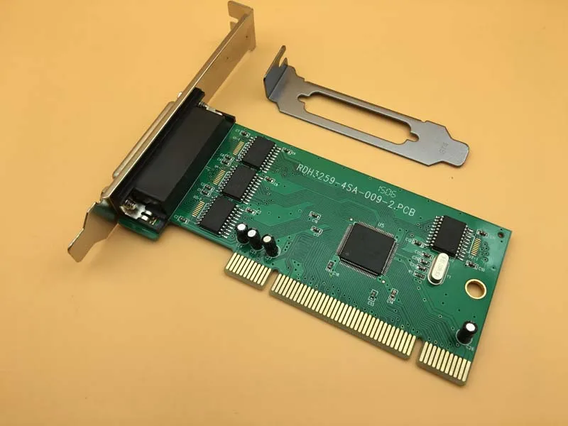 PCI последовательная карта 4 порта RS232 DB9 Pin COM адаптер чип IOC845 от 1 до Мульти с