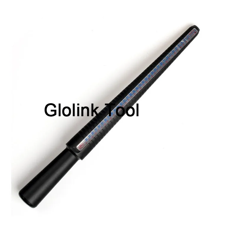 Пластиковое кольцо Sizer Stick Mandrel измеритель размеров Ювелирный Набор инструментов