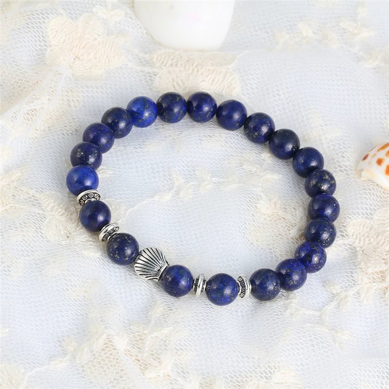 Keep Balance круглые браслеты с бусинами из натурального камня для женщин и мужчин