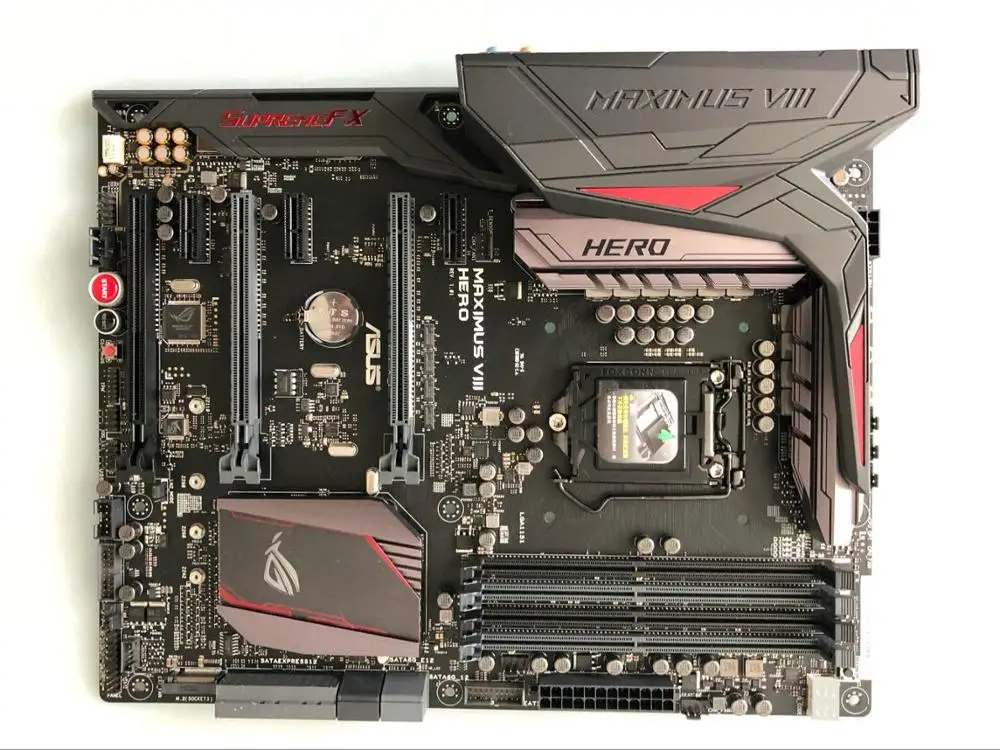 ASUS MAXIMUS VIII HERO оригинальная материнская плата DDR4 LGA 1151 для I3 I5 I7 64 Гб USB2.0 USB3.0 USB3.1 Z170