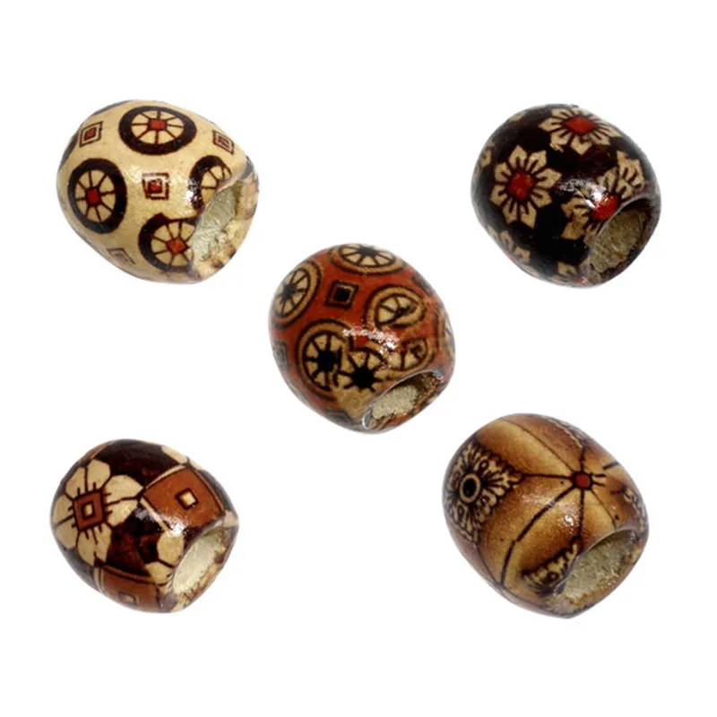 17mmx16mm 100pcs 10 шт деревянные бусины медведь пустышка деревянные бусины шар медведь 3D мультфильм милый улыбающееся лицо деревянный шарик ребенок DIY для изготовления украшений вручную - Цвет: 17mmx16mm 100pcs