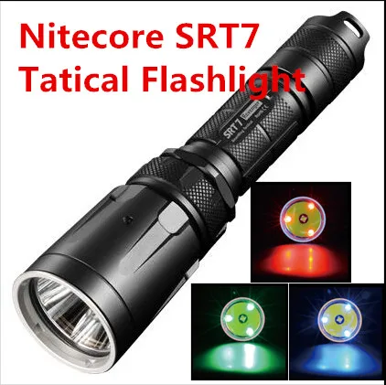 NITECORE SRT7 CREE XM L2 960LM фонарик умный селектор кольцо водонепроницаемый спасательный
