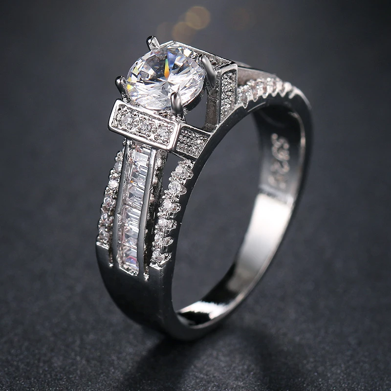 Кольцо Monalisa розовое золотое цветной класс ААА циркониевый новинка 2017|wedding rings|ring