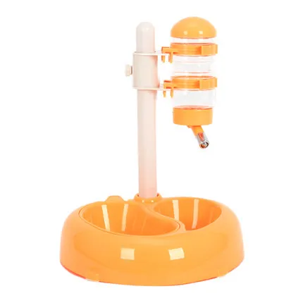 HOOPET Advanced Pet Dogs питье вращающееся и подъемное миска для еды для кошек удобство чистый белый красный - Цвет: Синий