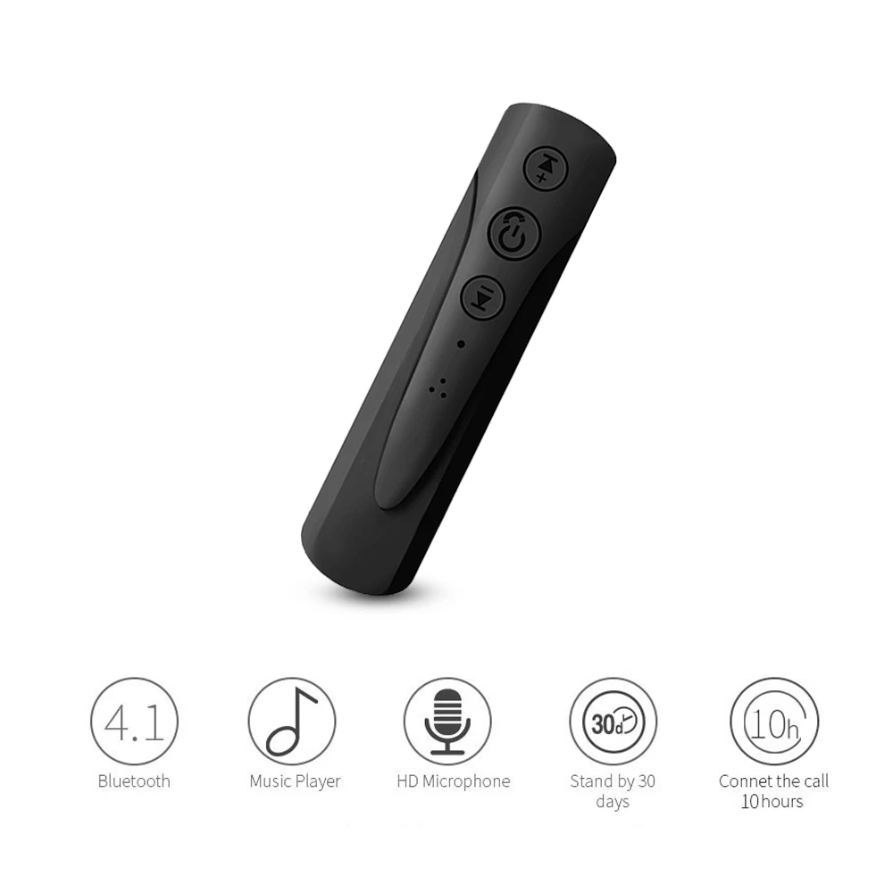 Onever Портативный Аудио приемник беспроводной Bluetooth 4 1 Hands Free с зажимом музыкальный
