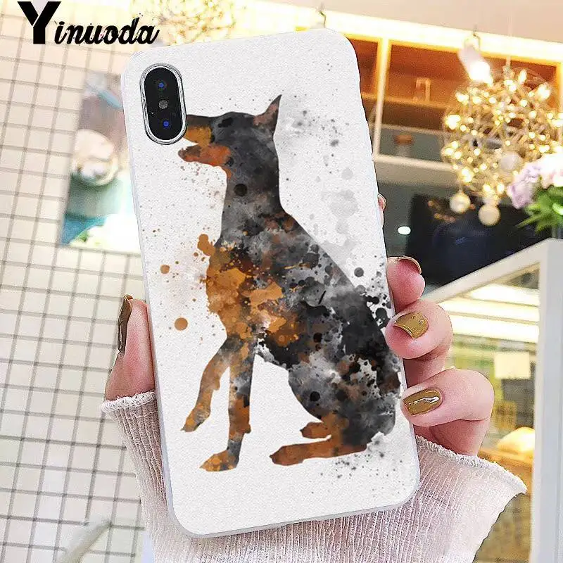 Чехол для телефона Yinuoda Bulldog Pit Bull iPhone 6S 6plus 7plus 8 8Plus X Xs MAX 5 5S XR 10 11 pro max|Чехлы-накладки|