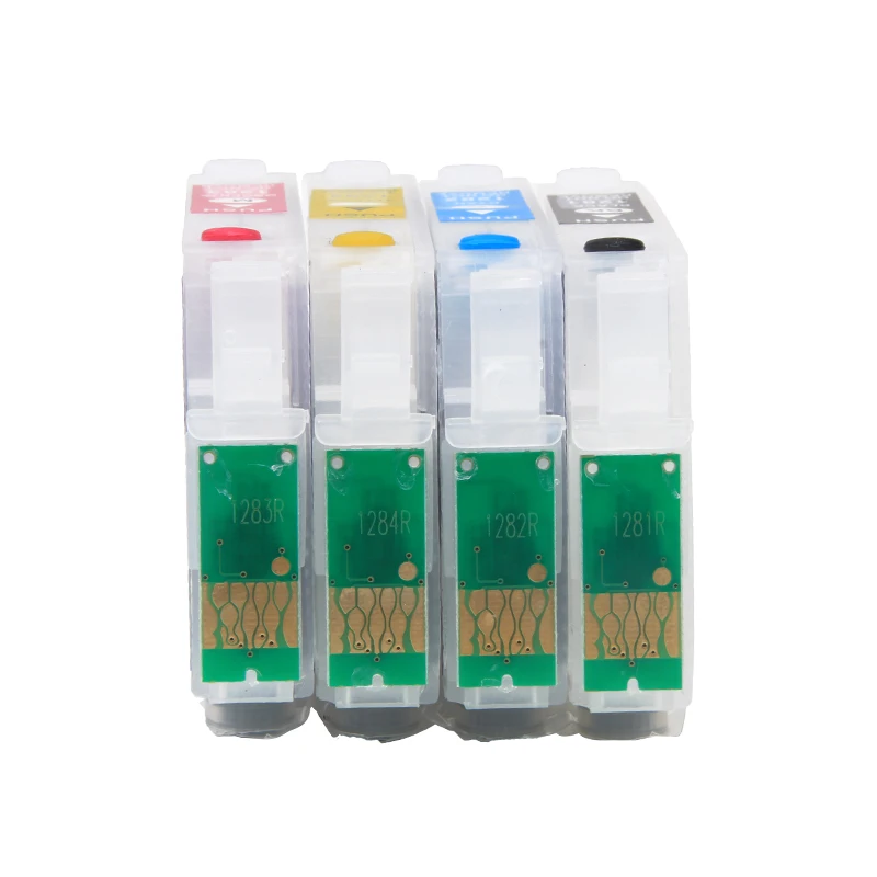 HWDID пустой T1281 T1282 T1283 T1284 Заправляемый картридж для EPSON stylus S22 SX130 SX125 SX235W SX435W SX425W BX305F
