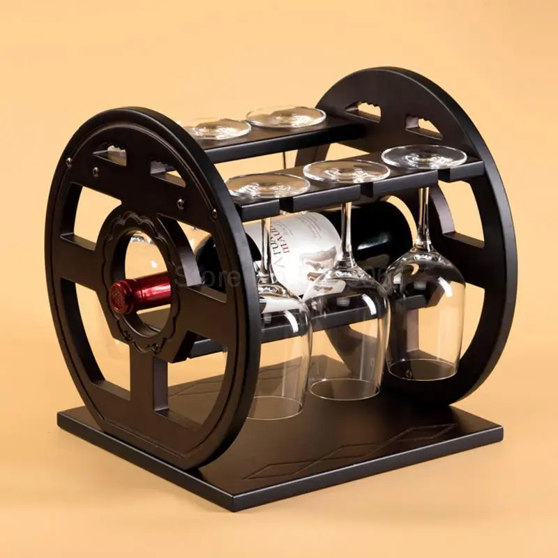 Винная стойка декоративный бокал полка с перевернутым верхом домашняя